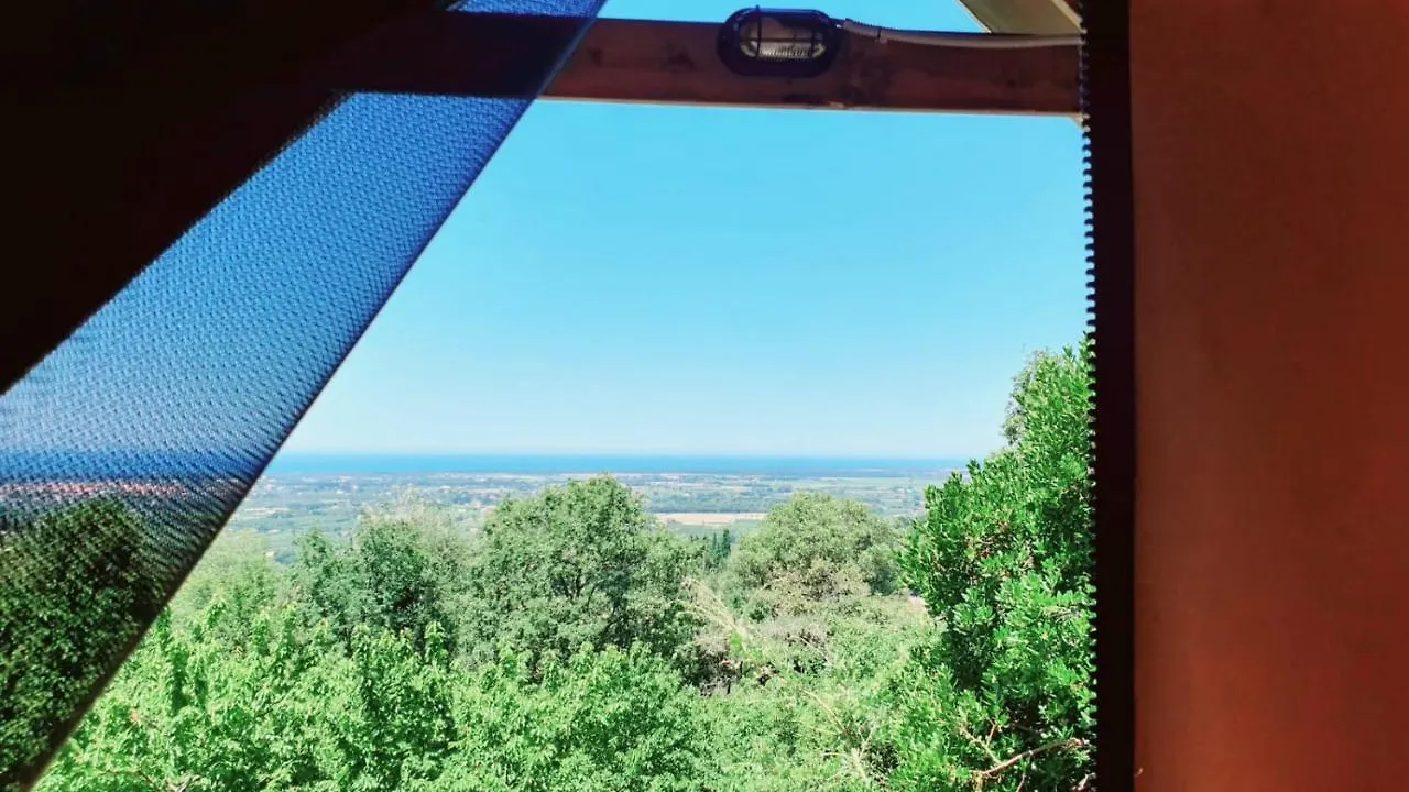 Luxe tent Agricamping La Gallinella Castagneto Carducci Italië