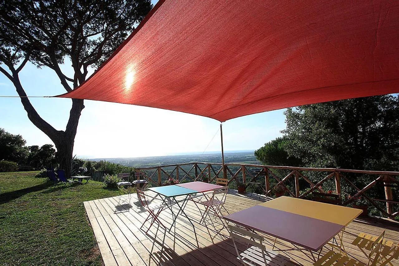 Luxury tent Agricamping La Gallinella Castagneto Carducci Italy