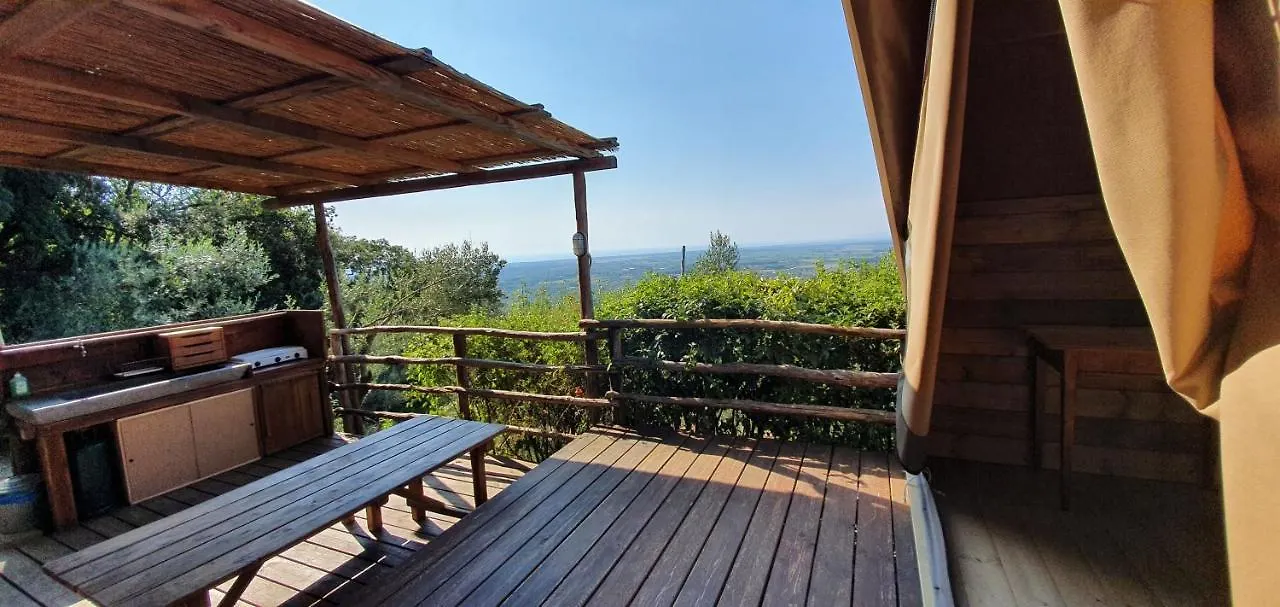 Luxury tent Agricamping La Gallinella Castagneto Carducci