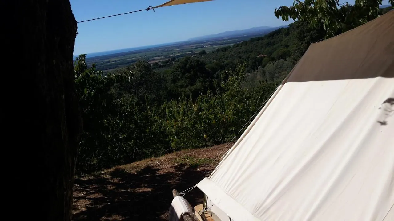 Luxury tent Agricamping La Gallinella Castagneto Carducci