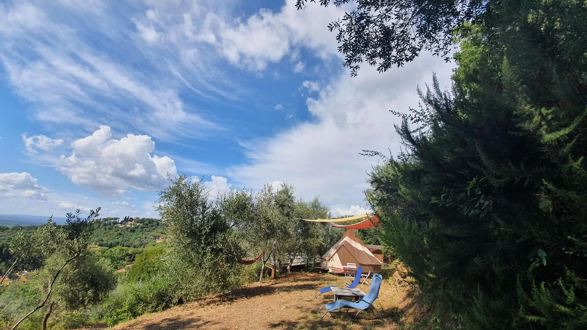 Luxuszelt Agricamping La Gallinella Castagneto Carducci Italien